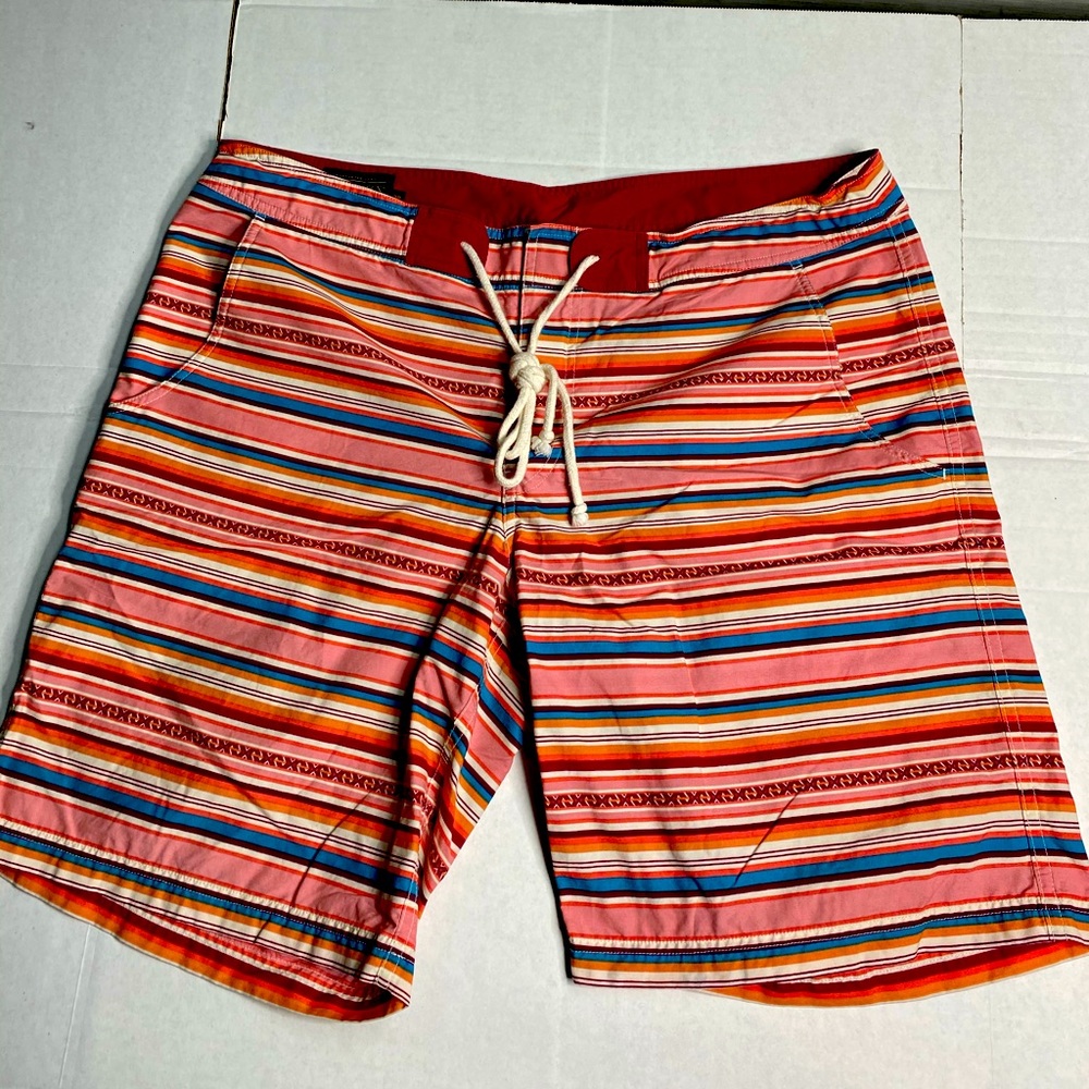 Pendleton Surf Stripe Retro Board Shorts Size 38